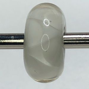 Trollbeads white paper fold bead